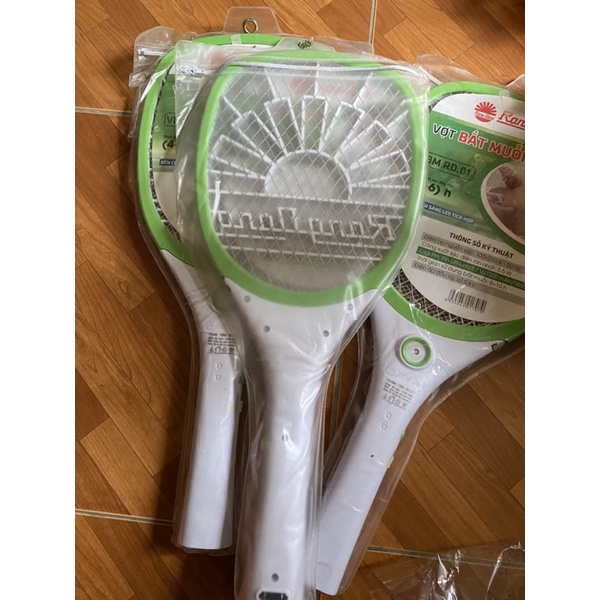 Vợt bắt muỗi Rạng Đông hàng loại 1 chính hãng có tem