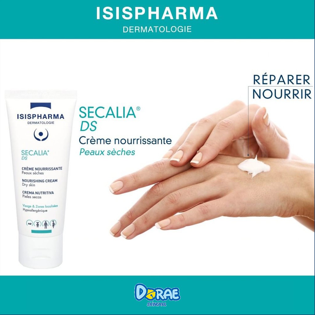 ✅ Kem Dưỡng Ẩm, Làm Mềm Da ISIS Pharma Secalia DS