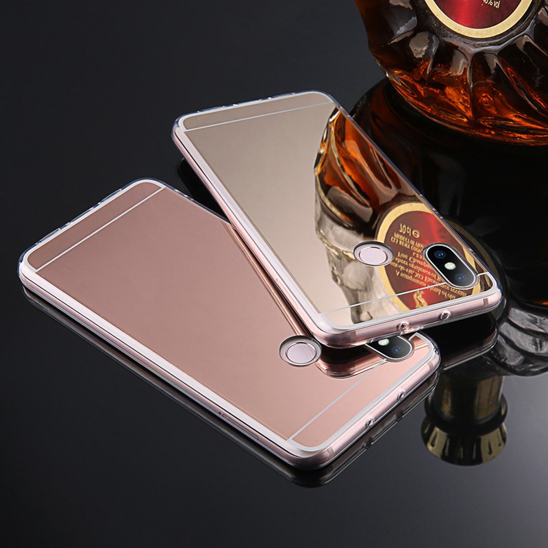 Ốp Điện Thoại TPU Mềm Tráng Gương Cho OPPO A15 A15S A74 A94 A3S A5S A5 A7 A12 A12E A83 A37 A57 A39 A71 Reno 4 4G