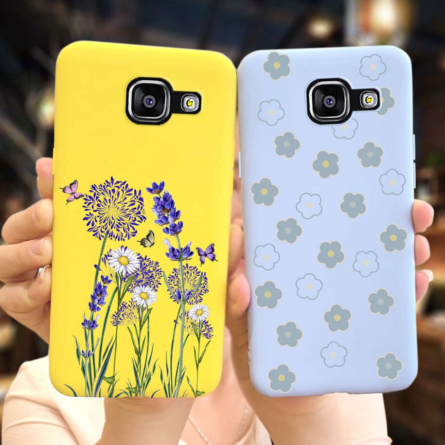 Ốp điện thoại silicon mềm chống sốc nhiều họa tiết tự chọn cho Samsung Galaxy A5 2016 A510Y A5 2017 A520F