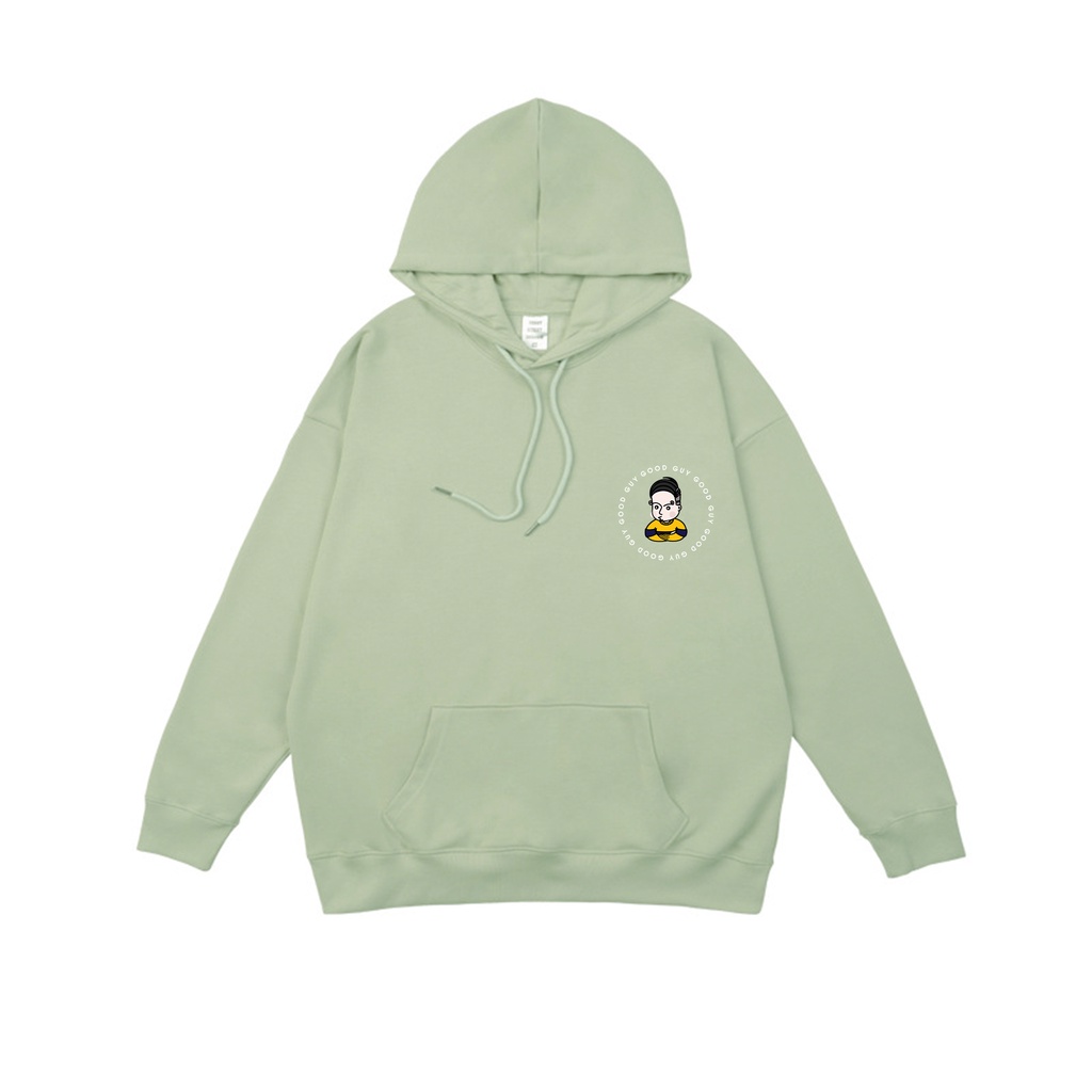 Áo nỉ Hoodie unisex Good GUY Mascot 2021, rộng rãi, thể thao - GUY's Closet