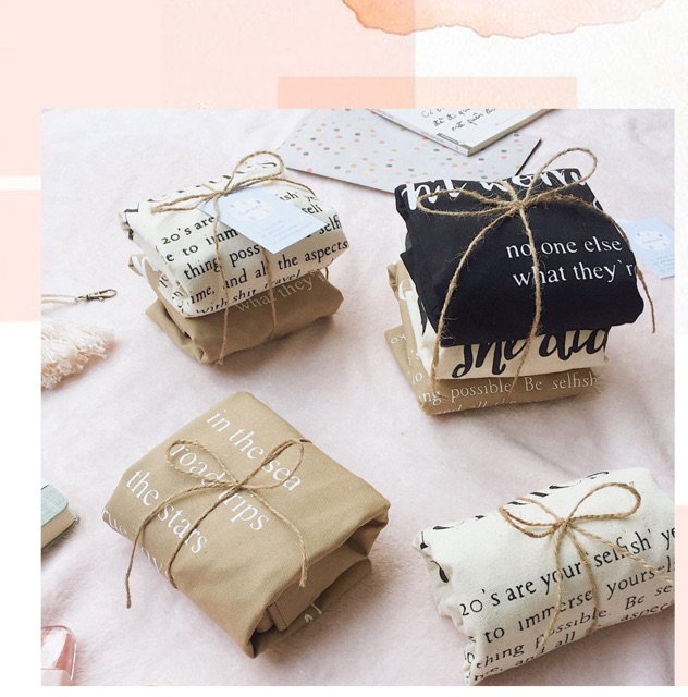 Combo túi Quote Tote và Travel bag (S/M)