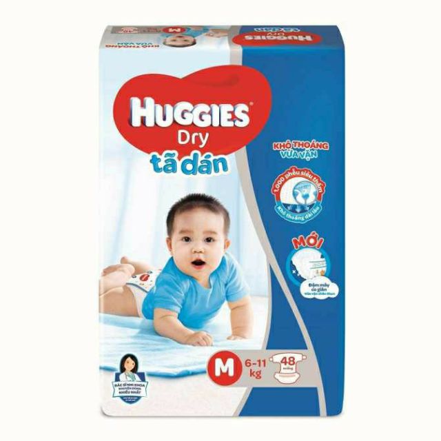 Tã dán huggies size M48