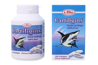  Viên sụn cá mập UBB Cartiligins - Chai 100 viên