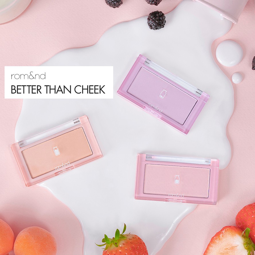 Phấn má hồng ngọt ngào dạng nén Romand Better Than Cheek 3.8g - NiNiShop