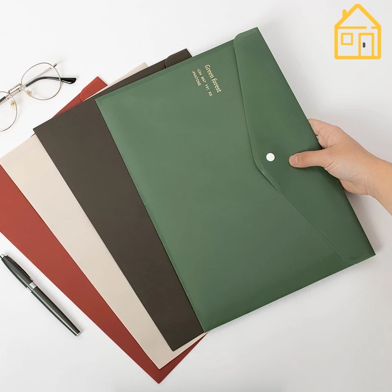 Túi đựng tài liệu khổ A4 phong cách retro