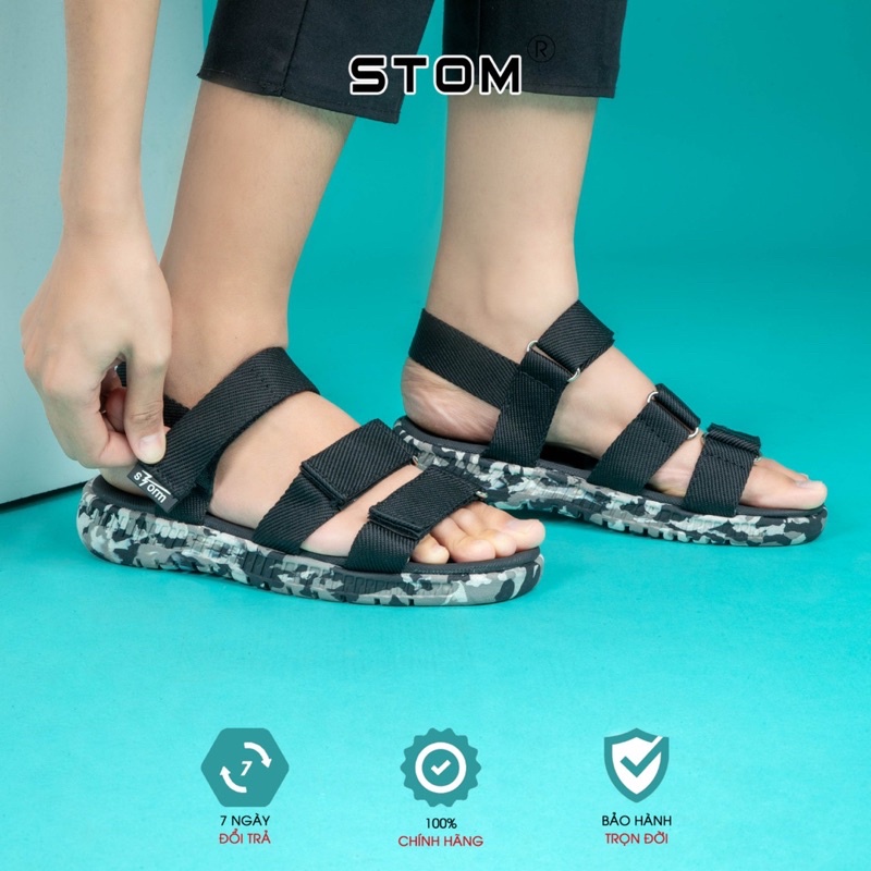 GIÀY SANDAL NAM/ NỮ ST-R10 SIÊU NHẸ SIÊU ÊM MAU KHÔ