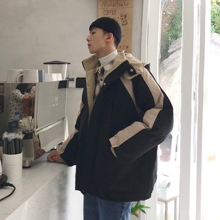 Áo khoác ulzzang nam hàn quốc 2 lớp siêu ấm siêu đẹp