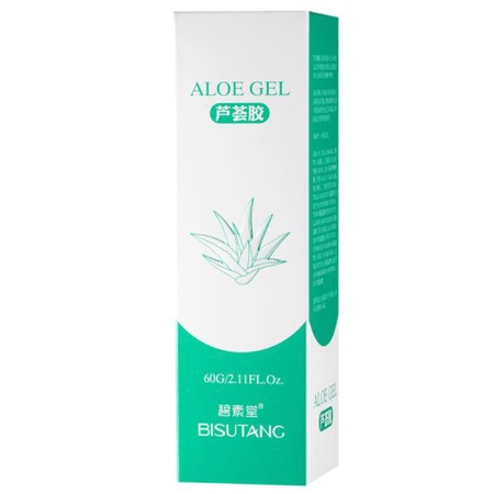 Gel Lô Hội Bisutang Aloe Gel Dưỡng Ẩm Trắng Mịn Da, Ngăn Ngừa Mụn 60g