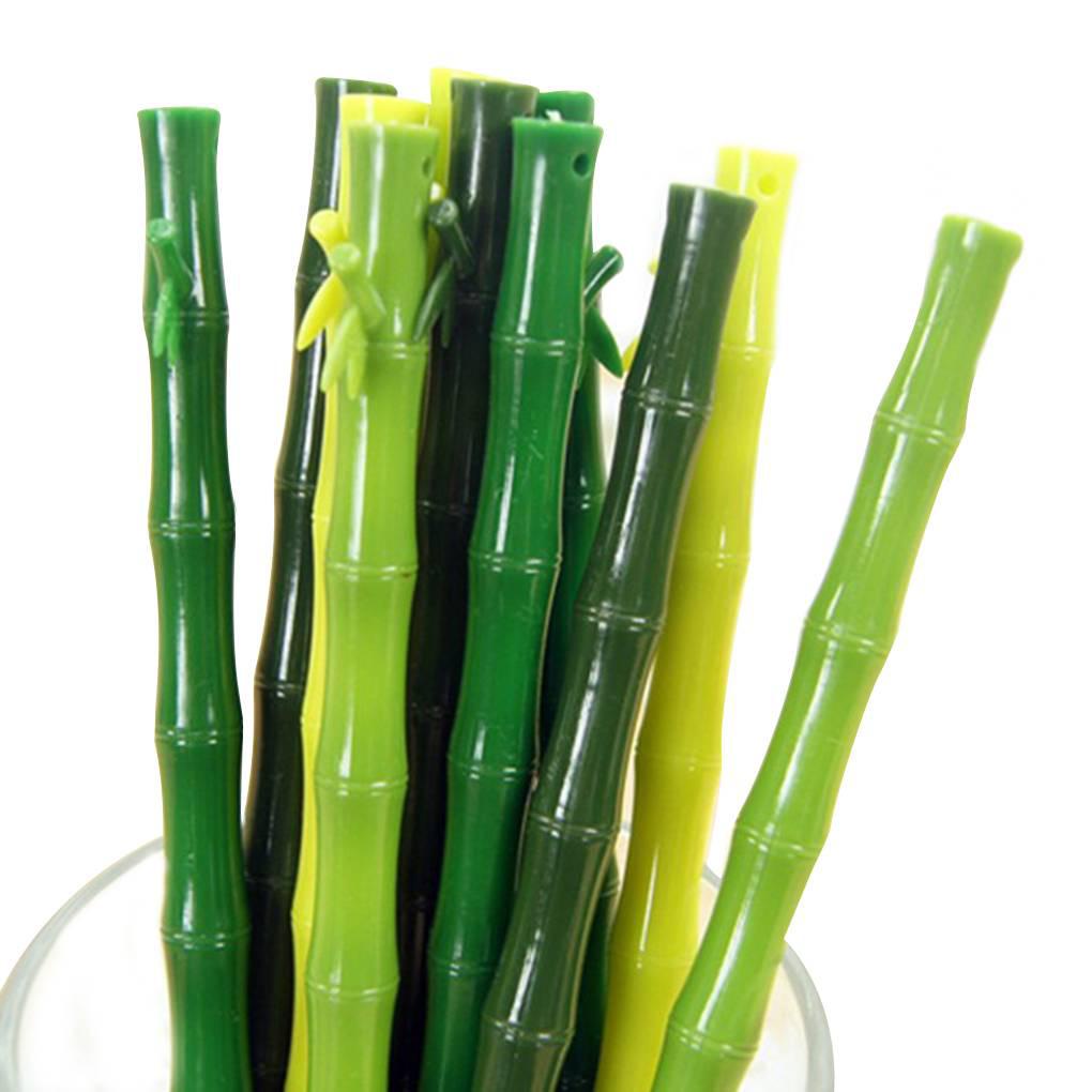 Bút Mực Đen Ngòi 0 38mm Vỏ Bằng Tre