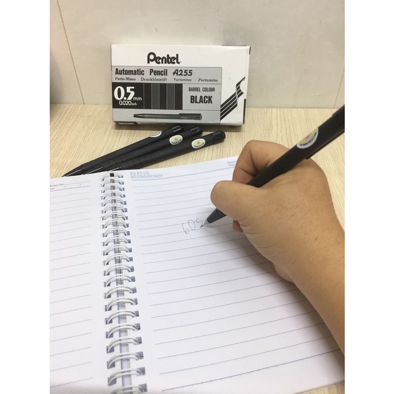 Combo bút chì bấm Pentel A255 HT