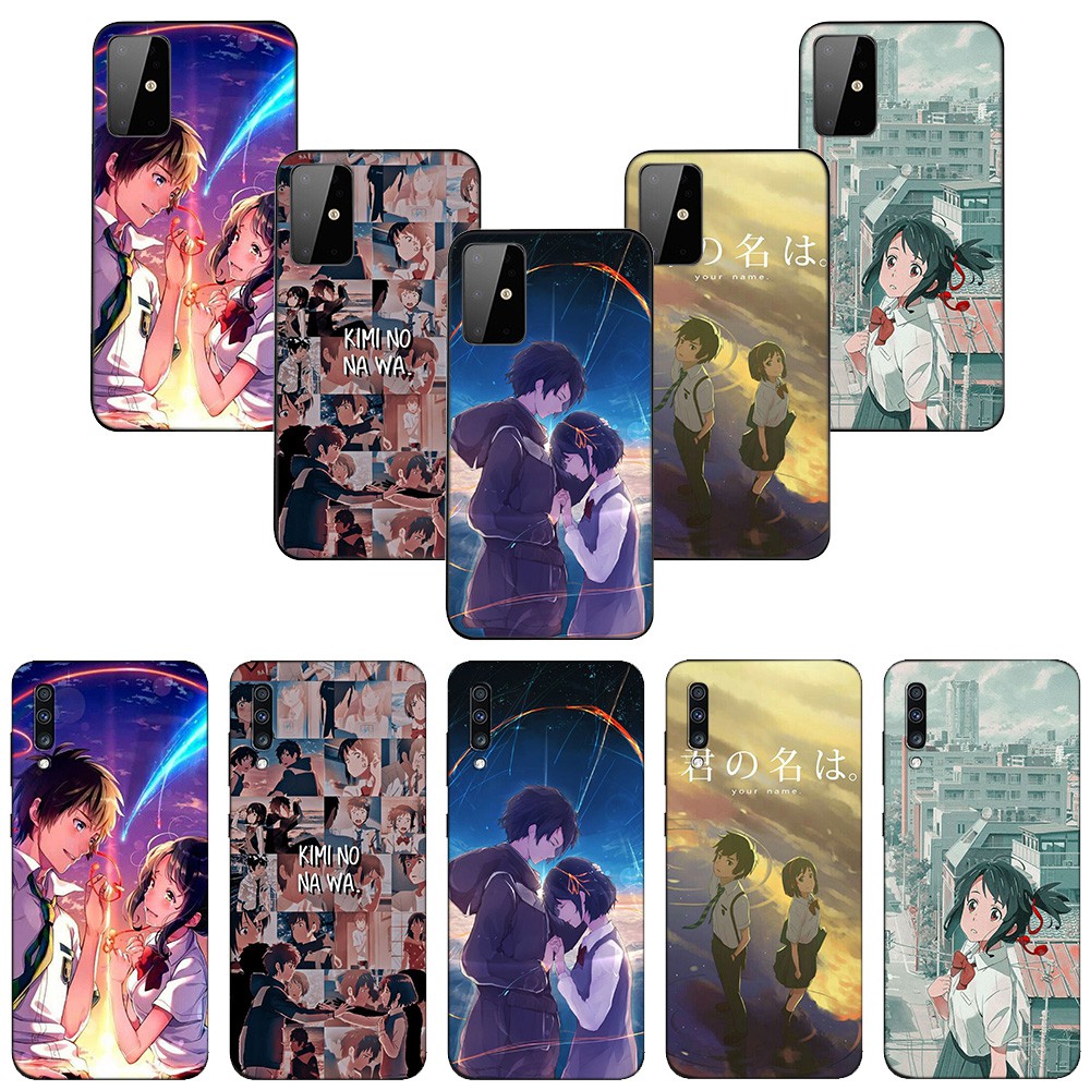 Samsung Galaxy J2 J4 J5 J6 Plus J7 J8 Prime Core Pro J4+ J6+ J730 2018 Protective Soft TPU Case 141LF your name Anime Casing Soft Case