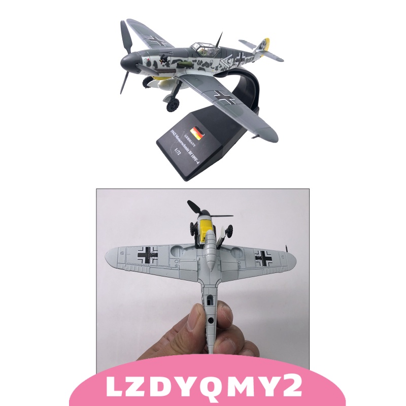 Mô Hình Máy Bay Chiến Đấu Đức BF109F-4 Bằng Kim Loại