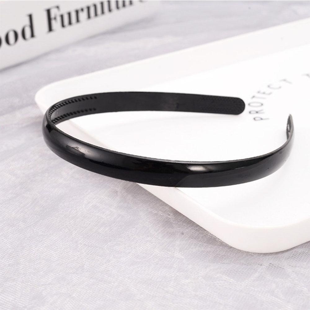 Băng Đô Cài Tóc Chống Trượt Bằng Nhựa Resin Thời Trang Unisex