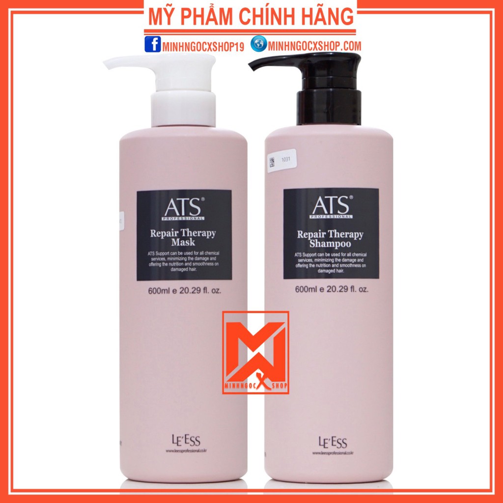 Dầu gội xả phục hồi ATS Repair Therapy 600ml chính hãng