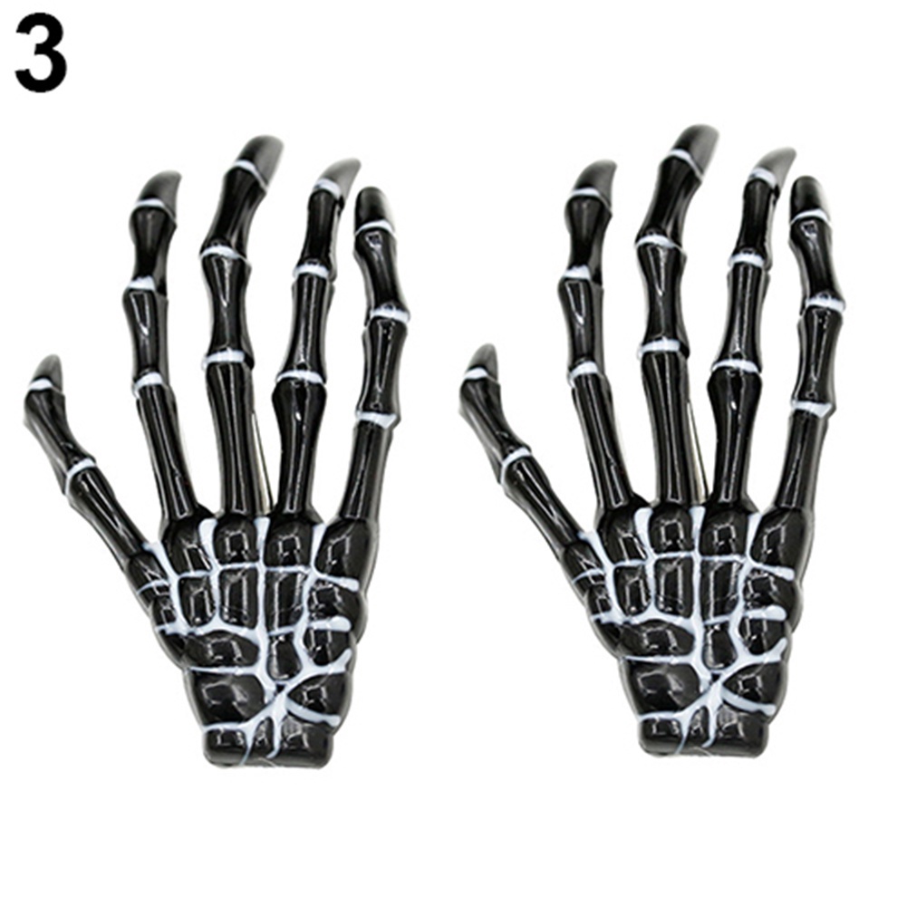 Kẹp Tóc Hình Bàn Tay Xương Độc Đáo