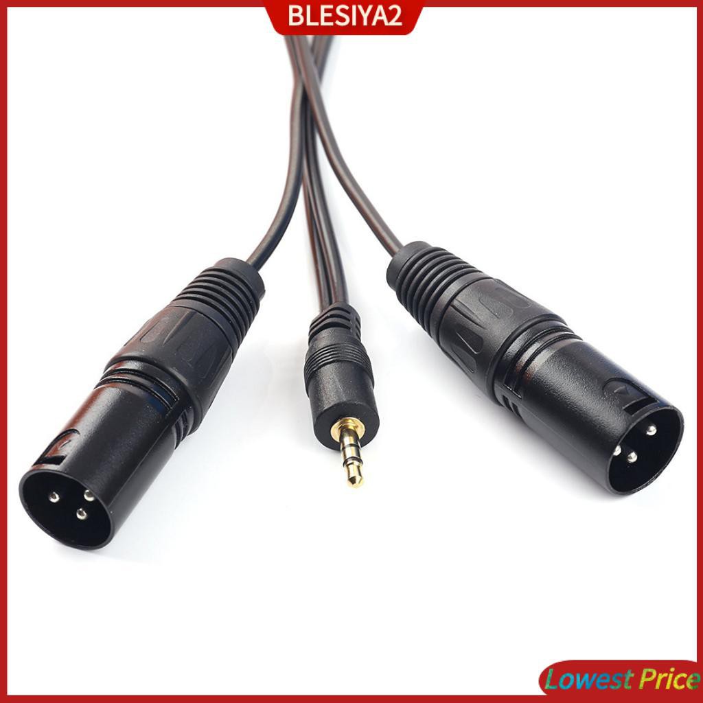 Cáp Chia Âm Thanh 3.5 mm 1 / 8 &quot;Sang XLR Kép Chuyên Dụng