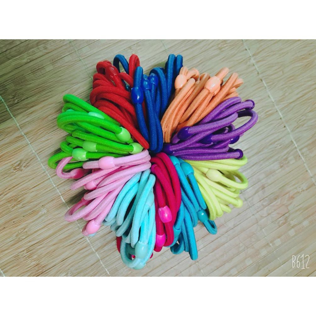 Sỉ Dây cột tóc nữ Đen/nhiều màu giá rẻ