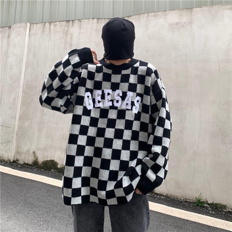 [ ORDER ] Áo Len Thêu Cổ Tròn Phong Cách Vintage | BigBuy360 - bigbuy360.vn