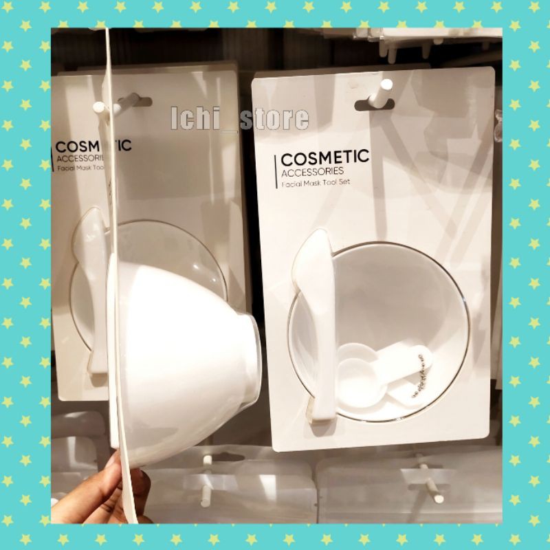 Miniso (hàng Mới Về) Bộ Dụng Cụ Đắp Mặt Nạ Silicon Miniso