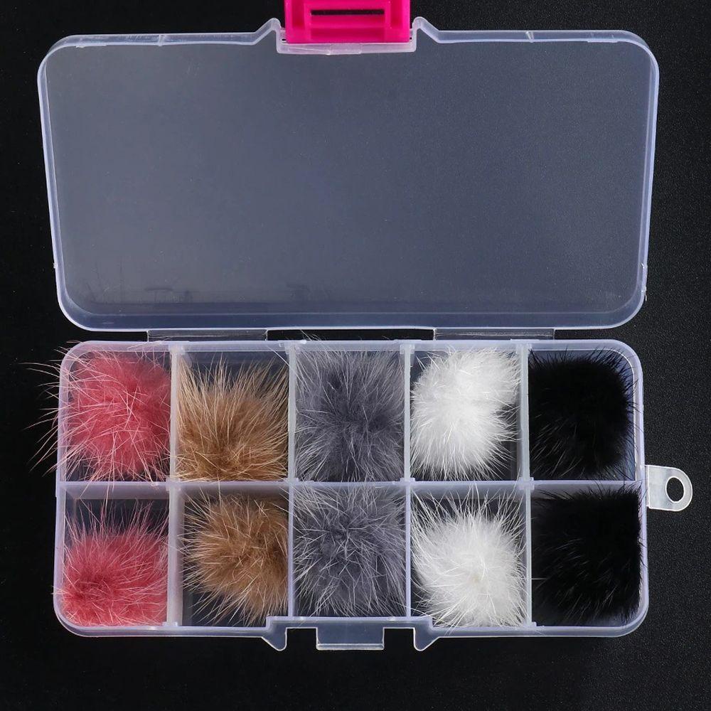 Bóng Lông 3D Hỗn Hợp Trang Trí Móng Tay Cho Nữ