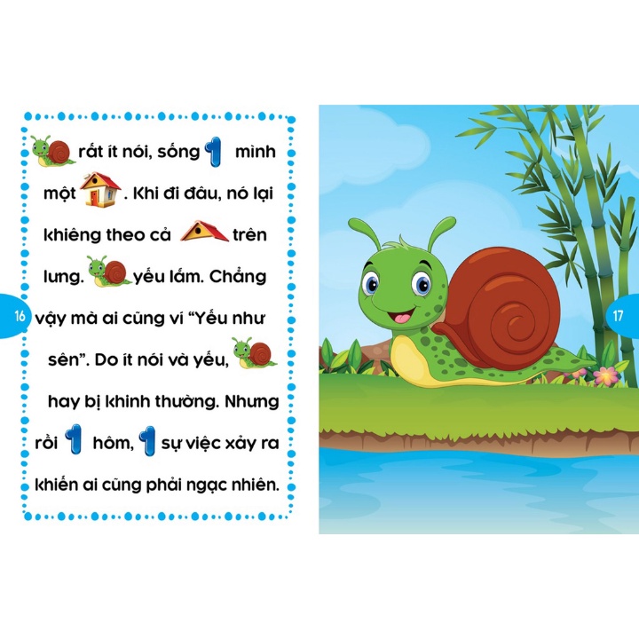 Sách - Truyện Đọc Bằng Hình Ảnh - Những Câu Chuyện Ngụ Ngôn Việt Nam Đặc Sắc 1
