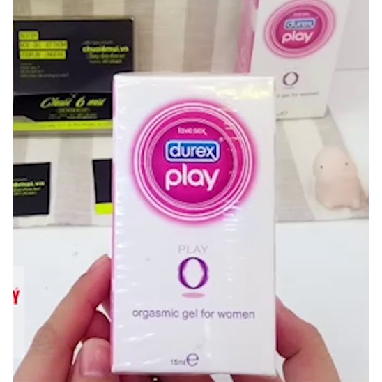 Gel Bôi Trơn Tăng Khoái Cảm Phụ Nữ Durex Play O - Chai 15 Ml giao hàng kín đáo che tên sản phẩm