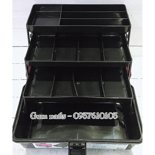  CỐP ĐỰNG ĐỒ 3 TẦNG NHỰA CỨNG CÁP