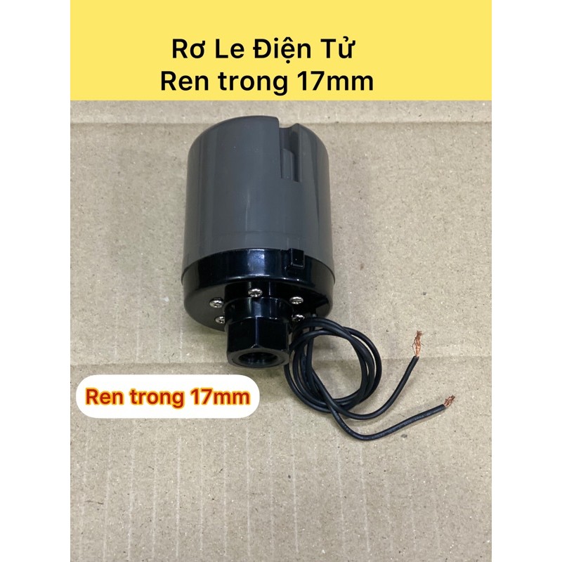 Rơ le máy bơm tăng áp điện tử ren trong 17mm- Hàng chuẩn