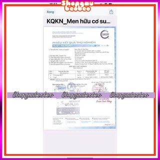 Combo Men sống hữu cơ Sunplus + Sữa non Sunplus