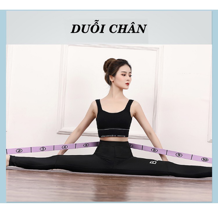 Dây kháng lực co dãn tập Yoga khiêu vũ chuyên dụng cho người lớn - D02