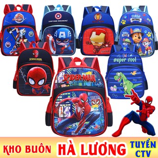 Balo trẻ em mẫu giáo mầm non cho bé trai 2 đến 5 tuổi E48