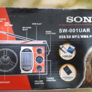 Đài Sony SW - 001 UAR