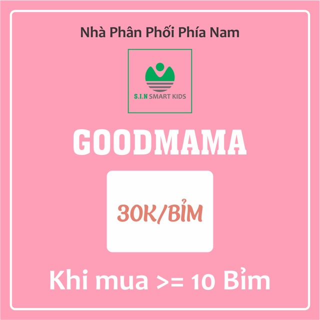 Quần bỏ bỉm Goodmama 6 Lớp Dành cho bé trai và bé gái size 80,90,100,110