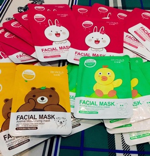 Mặt Nạ Bioqua Gấu Vịt Thỏ