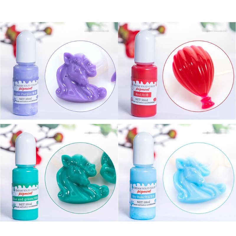 Set 24 Lọ Màu Uv Resin Dùng Làm Đồ Trang Trí Thủ Công