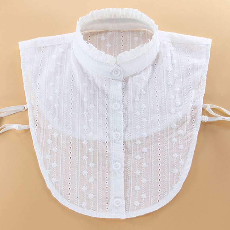 Cổ áo sơ mi giả phối bèo phong cách vintage 17 kiểu lựa chọn
