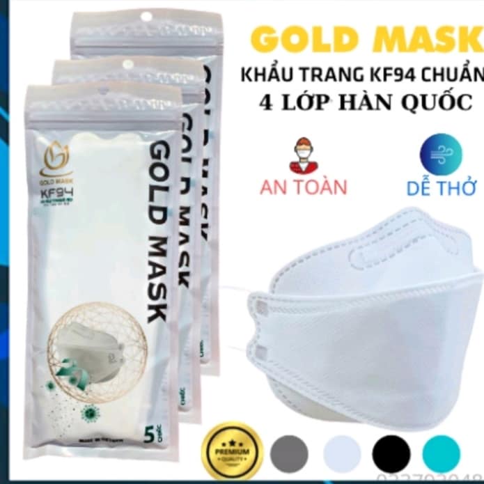 KF94 GOLD MASK (TÚI 10 CÁI)