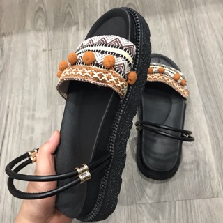 Set sandal thổ cẩm