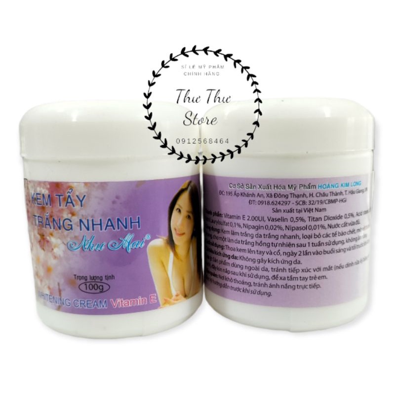 Kem Kích Trắng Mạnh Như Mai 100g