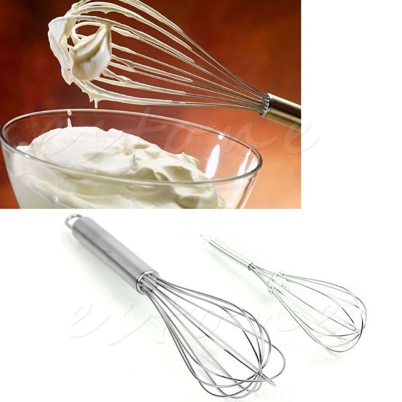 Dụng Cụ Đánh Trứng Bằng Thép Không Gỉ Mới