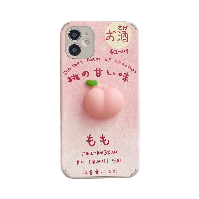 Ốp Điện Thoại Da Lộn In Hình Quả Đào Cho Oppoa9X A8R11S | BigBuy360 - bigbuy360.vn