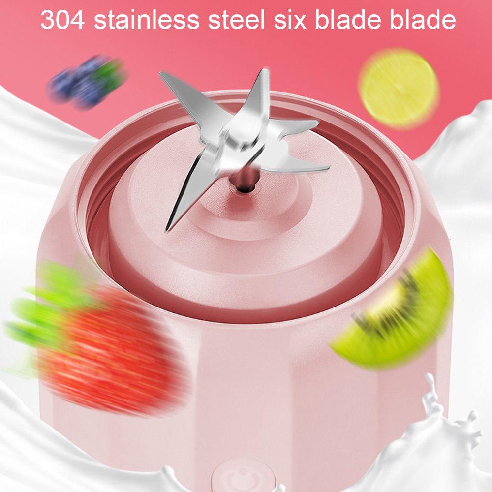 ZAIJIE24 Máy Xay Sinh Tố Mini Cầm Tay 6 Lưỡi Dao