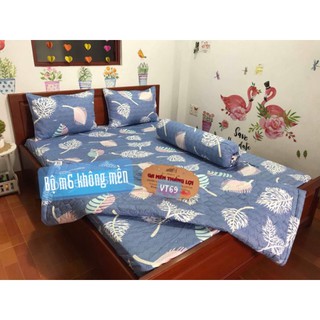 Bộ ga gối  Cotton thắng lợi không mền