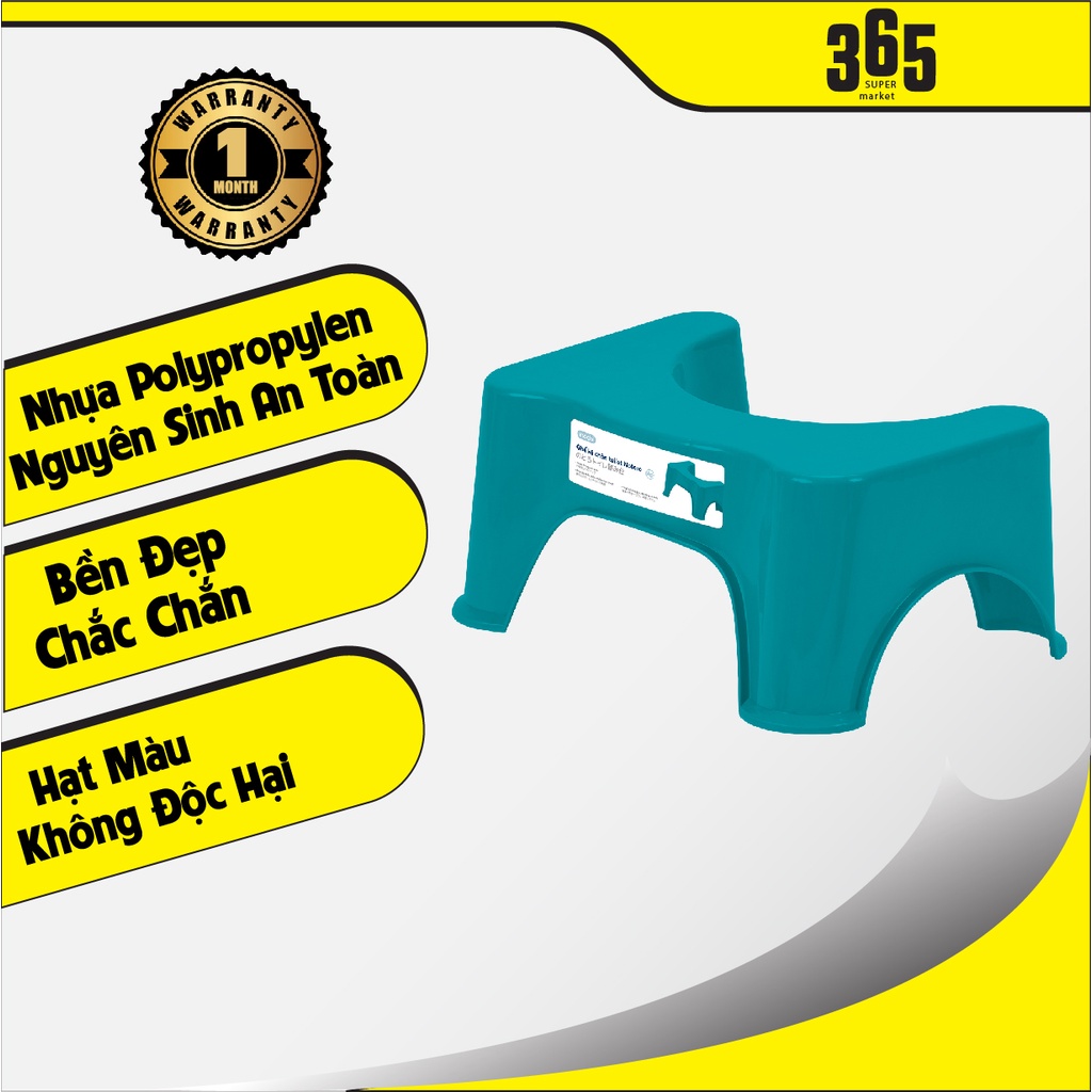 Ghế kê chân toilet bồn cầu Notoro INOCHI để chân khi đi vệ sinh dễ dàng và thoải mái chống táo bón
