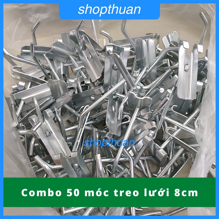 Combo 50 Cái Móc Lưới Sắt 8cm - móc cài lưới, móc sắt