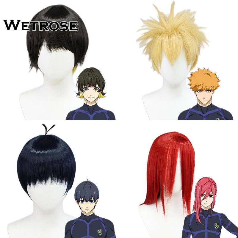 Tóc Giả Hóa Trang Nhân Vật Isagi Yoichi Bachira Meguru Kunigami Rensuke Chigiri Hyoma