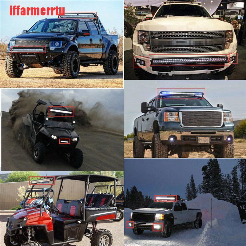 {iffarmerrtu}20" Inch 540W LED Work Light Bar Flood Spot Combo Offroad Driving Lamp Car Truck TQM