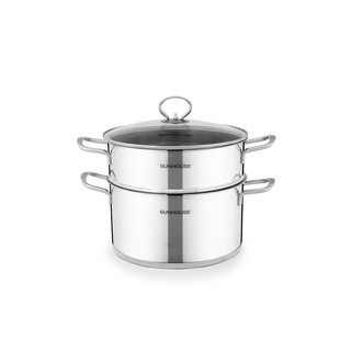 Bộ nồi xửng inox Sunhouse SSP25124 - Hàng chính hãng