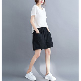 Quần sooc, short nữ chất đũi QS09(40-68KG)
